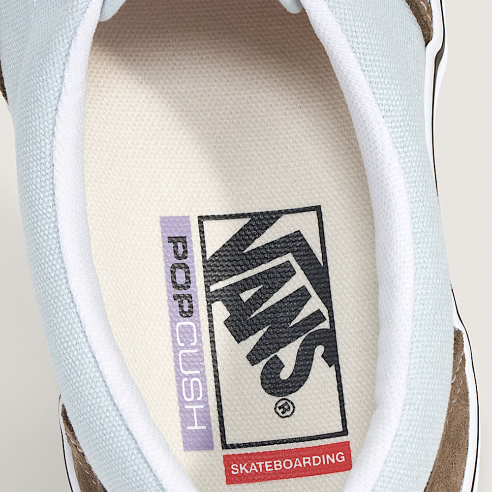 Vans Skate Era Mens Shoes, Brown/Blue, view 5