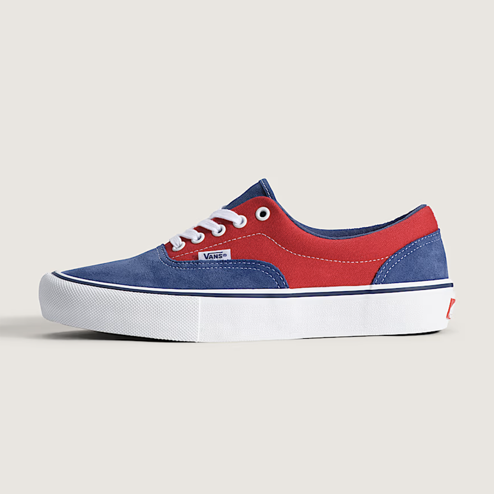 Vans Skate Era Mens Shoes, Blue/Red, view 2