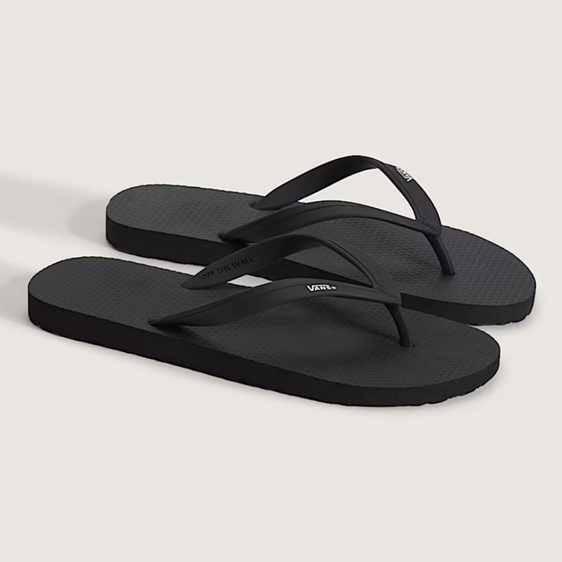 Vans Makena Mens Sandals, Black/Black