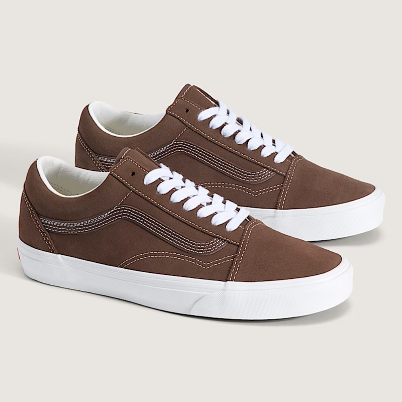 Vans Old Skool Mens Shoes, Suede Potting Soil