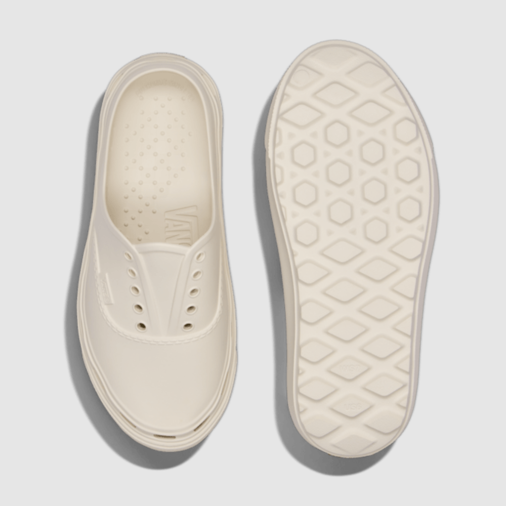 Vans Authentic Foam Mule Womens Shoes, Marshmallow, view 2