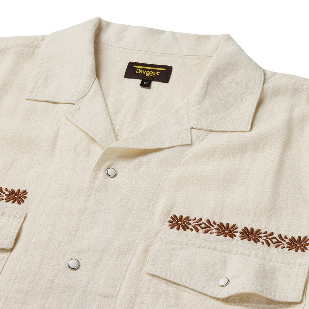 Seager Whippersnapper Embroidered Mens Shirt