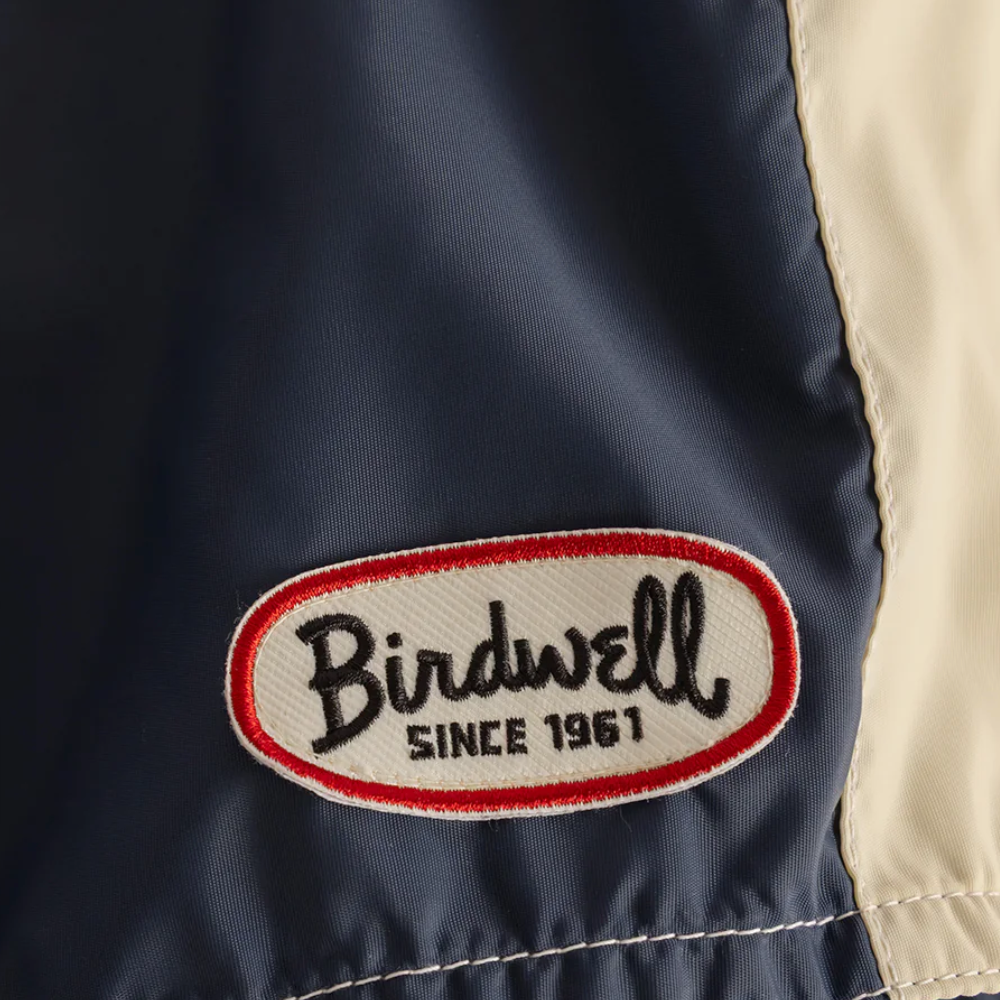 Birdwell 300 legend Mens Boardshort, Navy/Red/Bone, view 4
