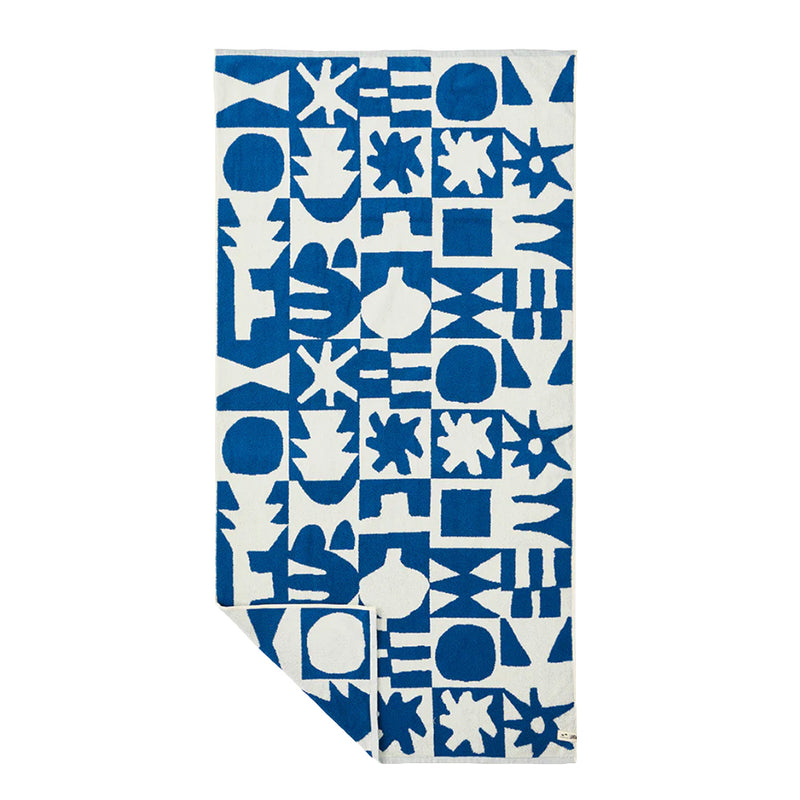 Slowtide Upton Towel, Navy
