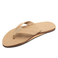 Rainbow Sandals Single Layer Mens Sandals, SIERRA BROWN