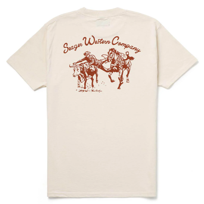 Seager Los Rios Mens Tee, Vintage White