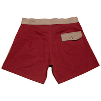 Gato Heroi 2 Tone Mens Boardshorts, OLIVE/BLOOD