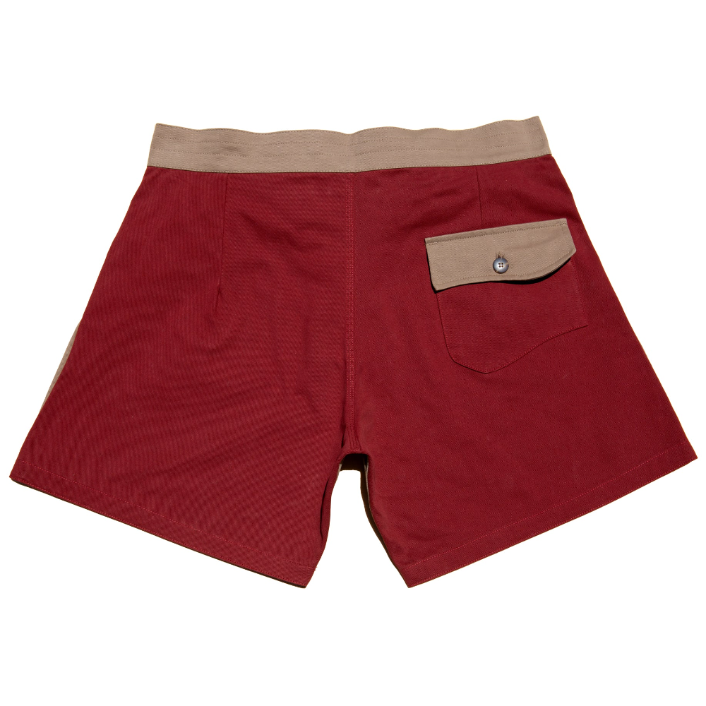 Gato Heroi 2 Tone Mens Boardshorts, OLIVE/BLOOD