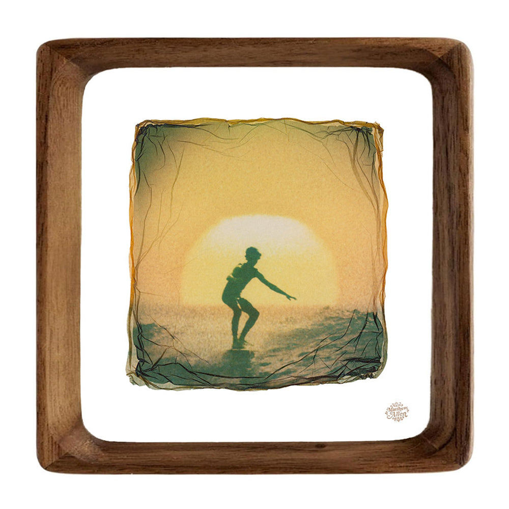 Matthew Allen Settling Sun Framed Print