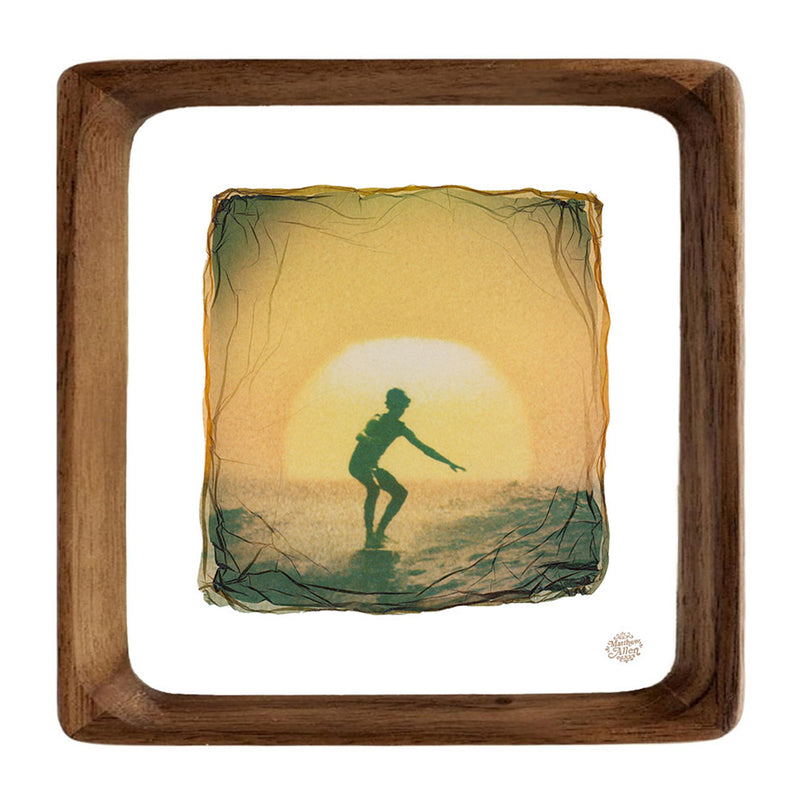 Matthew Allen Settling Sun Framed Print, Multi