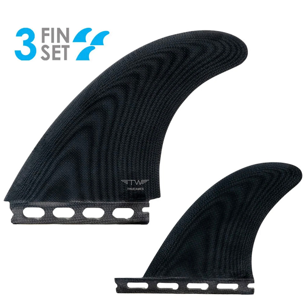 True Ames Tyler Warren Twin + Trailer Surfboard Fin