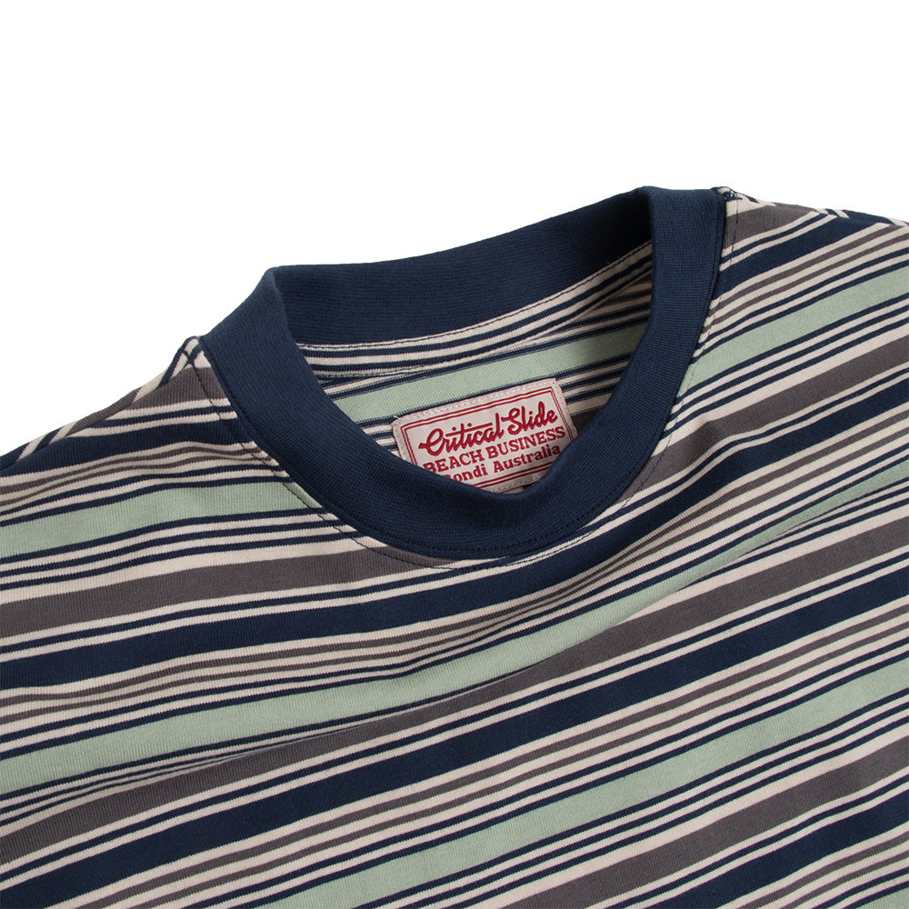 Critical Slide Society Sun Cured Stripe Mens Tee