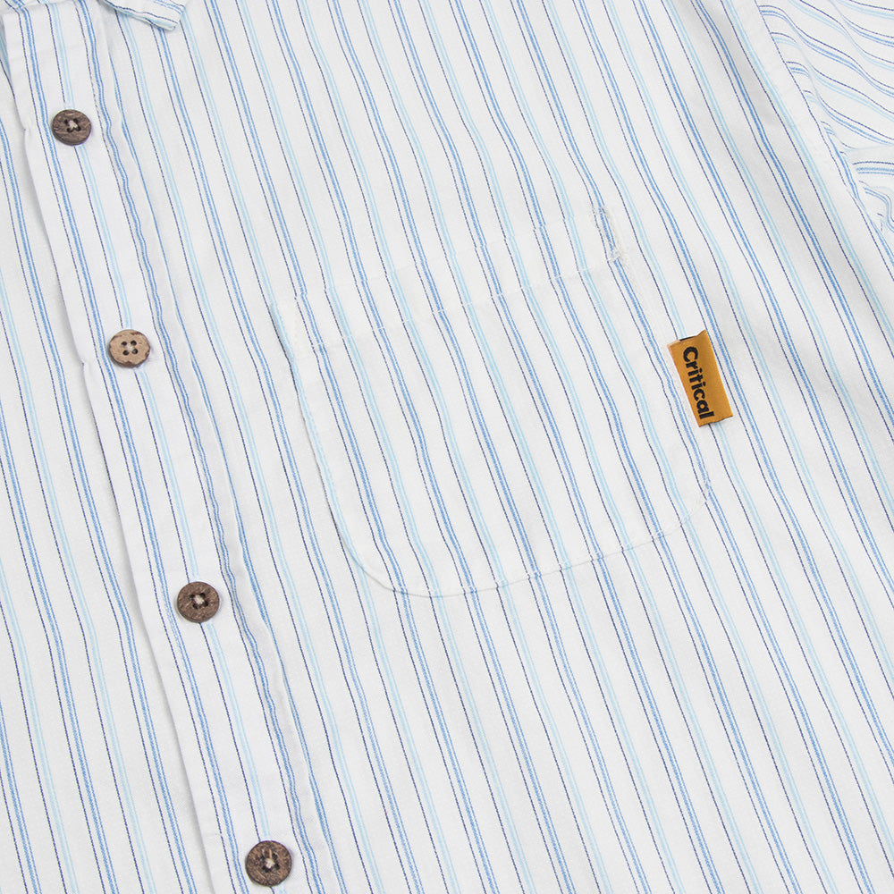 Critical Slide Society Gould Mens Shirt, Ecru, view 4