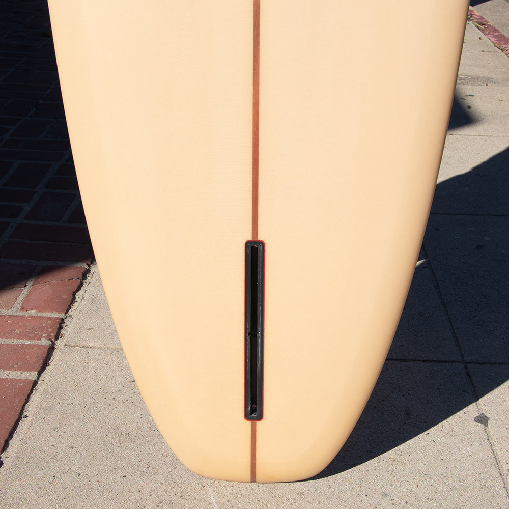 Elmore Surfboards 9'5" Uncle Al Surfboard, Volan/Coffee Brown Tint, view 3