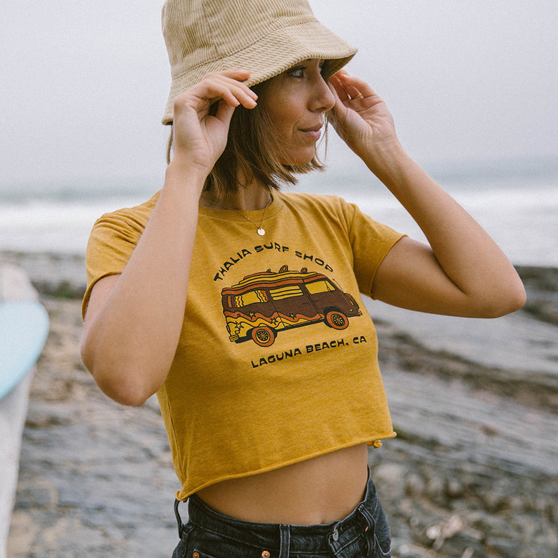 Thalia Surf Bottoms Up Womens Ringer Tee – Thalia Surf Shop