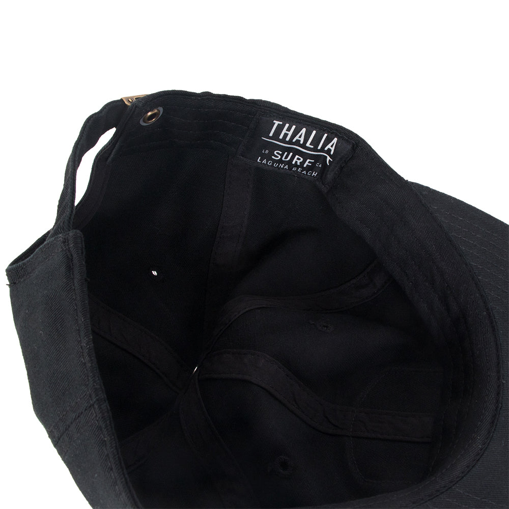 Thalia Surf Time Warp Hat, Black, view 3