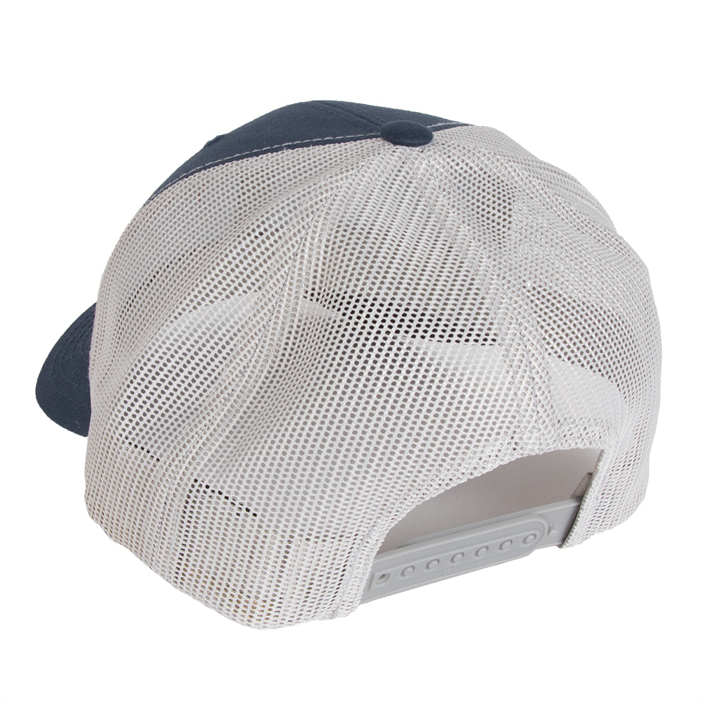 Thalia Surf Pit Stop Trucker Hat, Navy/Silver, view 2