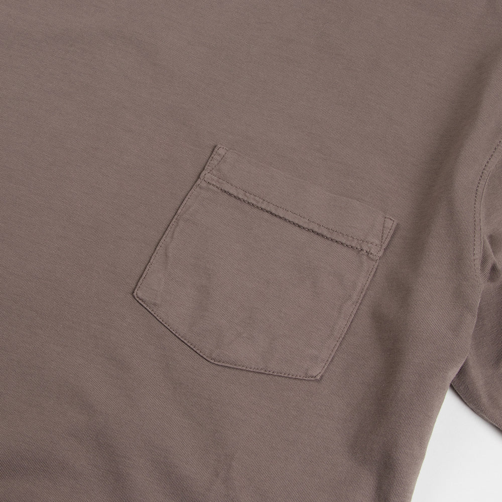 Thalia Surf Premium Vintage Washed Pocket Mens Tee, Cynder, view 3