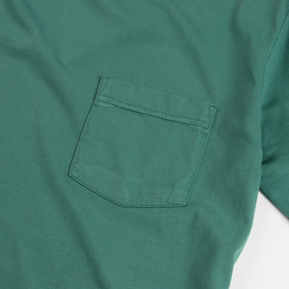 Thalia Surf Premium Vintage Washed Pocket Mens Tee, Jade, view 3
