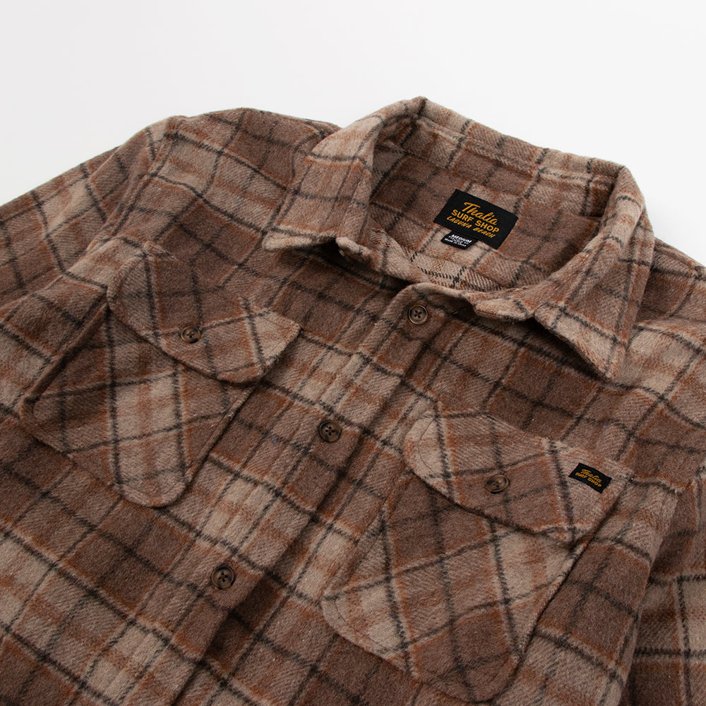 Thalia Surf Cardiff Flannel Mens Shirt