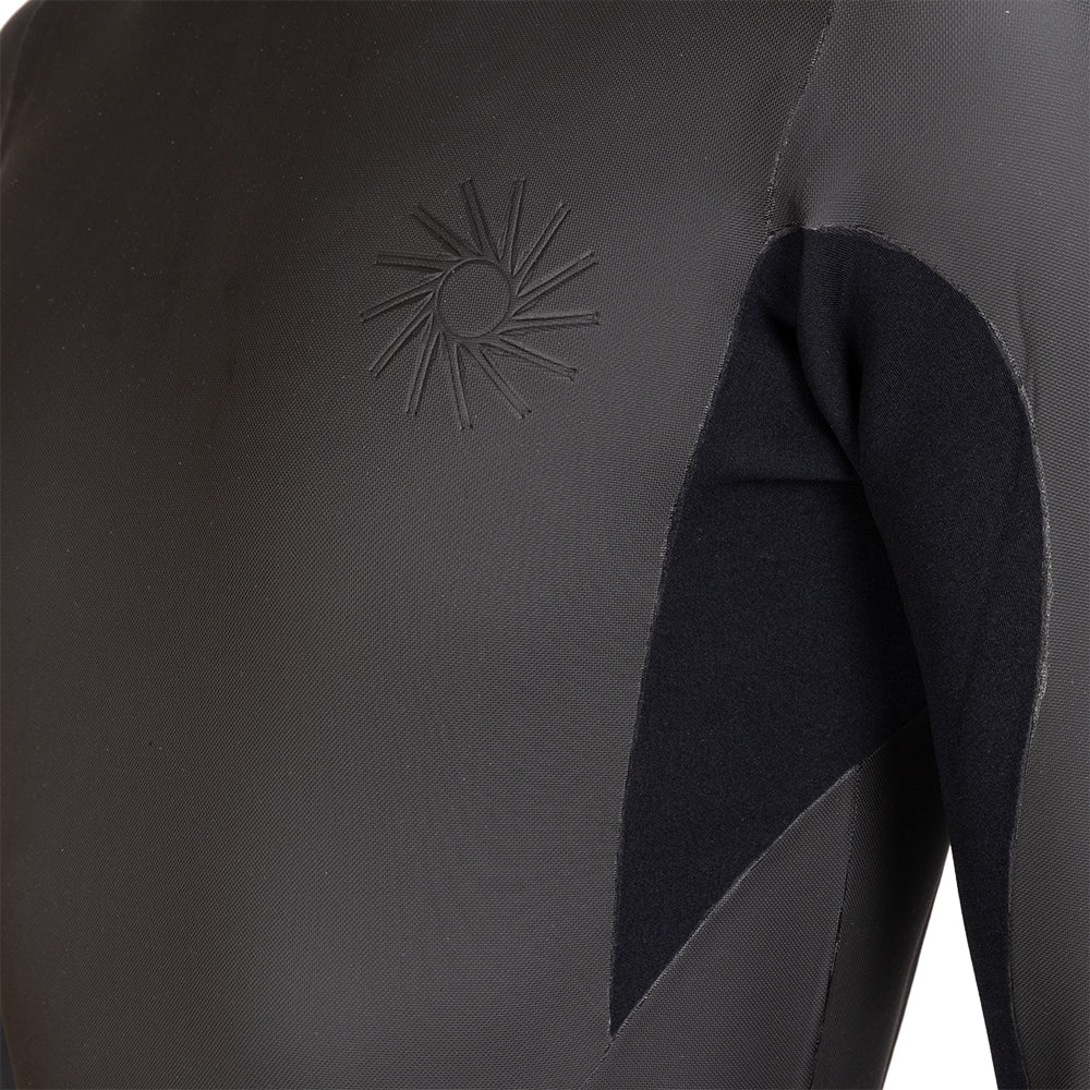 Thalia Surf Embossed 3/2 Long Arm Spring Mens Wetsuit, Black, view 4