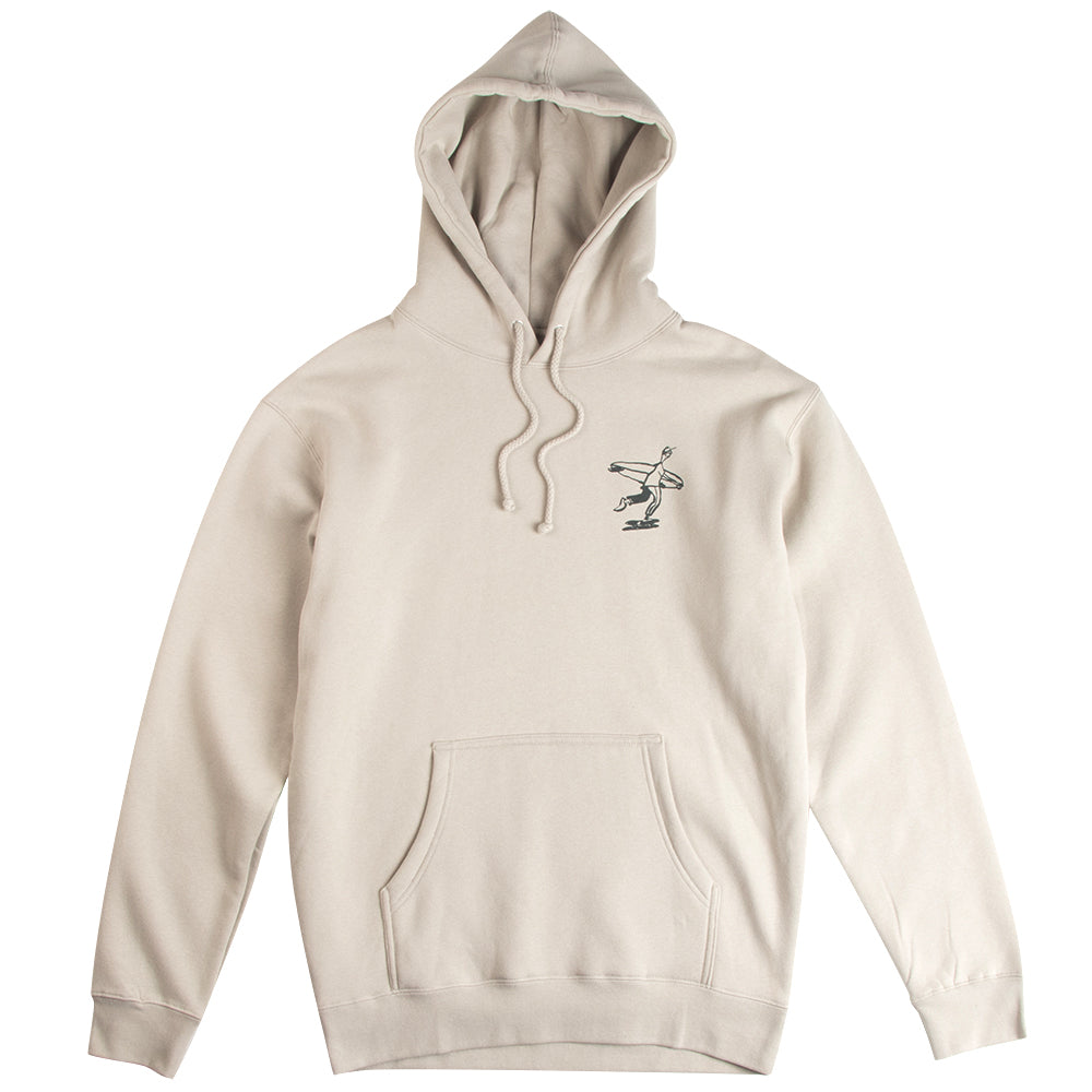 Thalia Surf x Russ Pope Skater Mens Fleece, Smoke, view 2