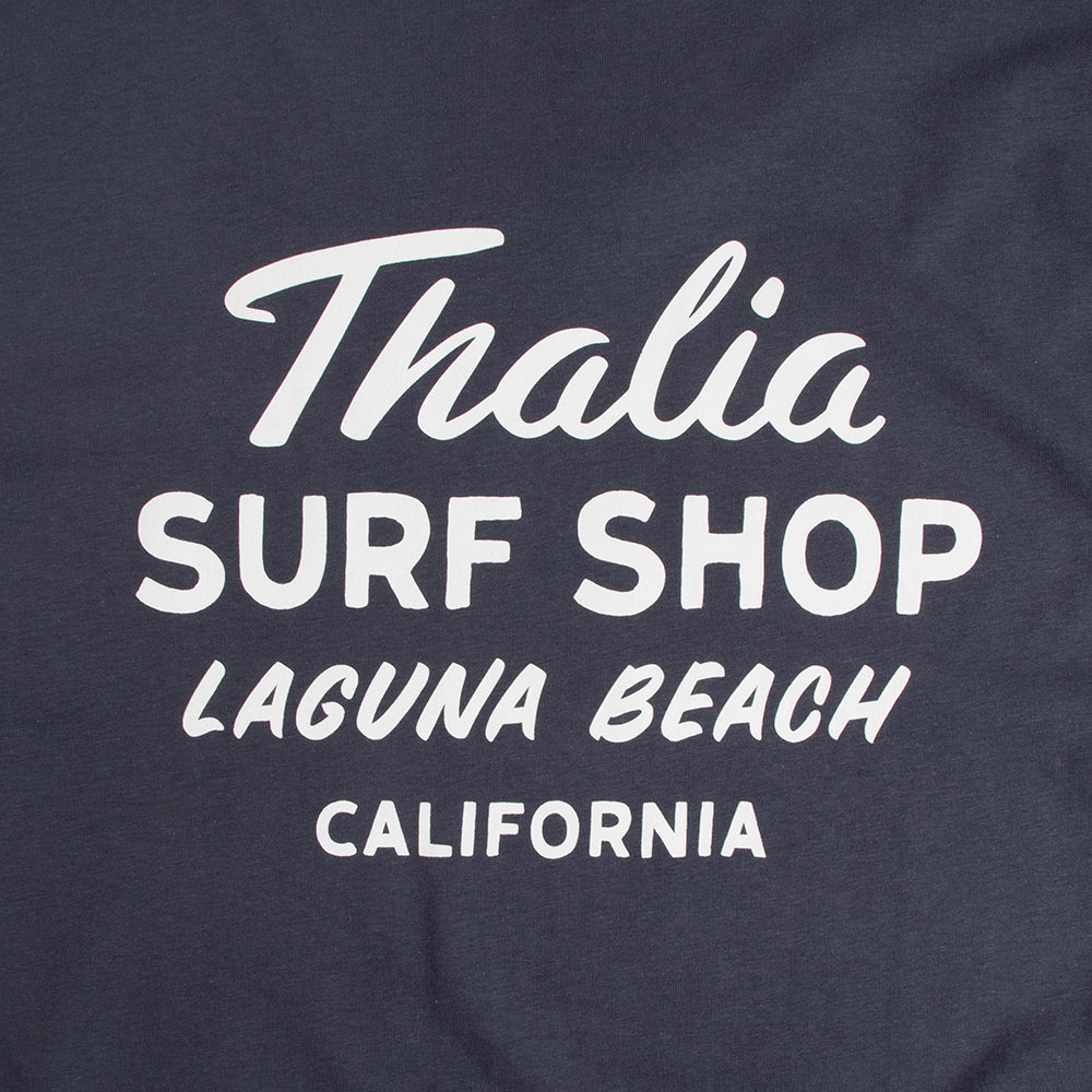 Thalia Surf Shop Mens Tee, Harbor Blue, view 5