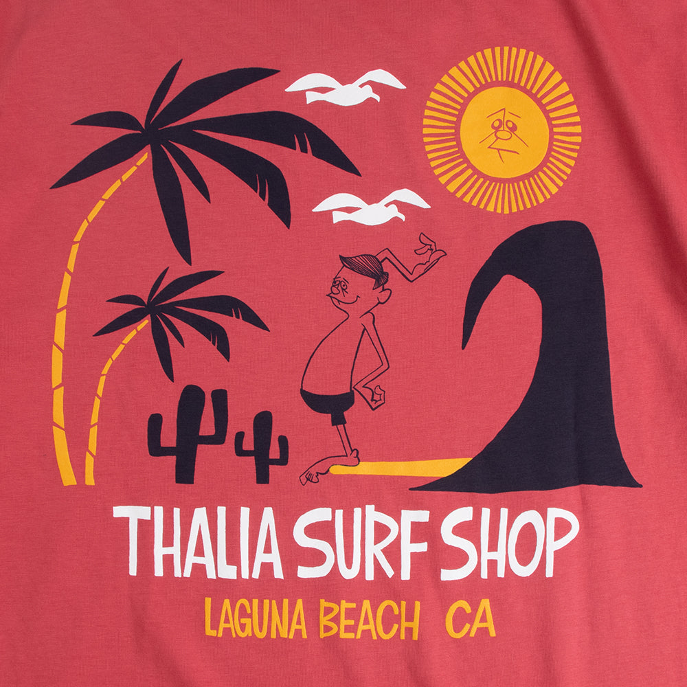 Thalia Surf x Yusuke Mens Tee, Shiraz, view 4