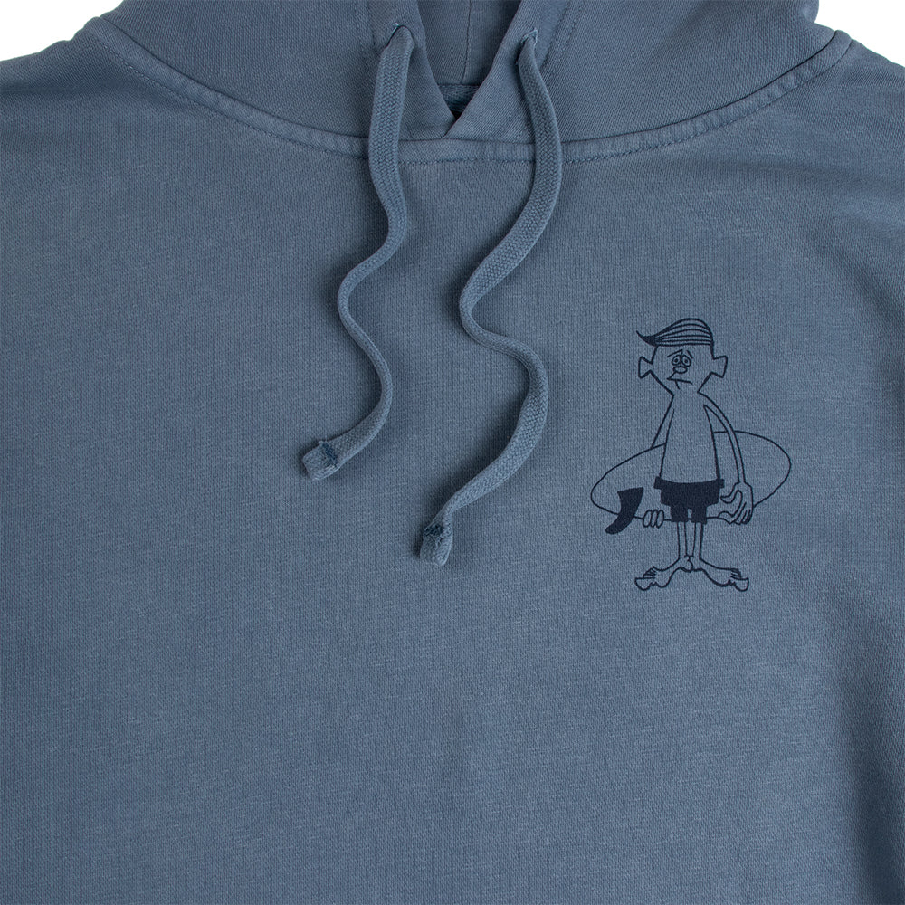 Thalia Surf x Yusuke Mens Fleece, Slate Blue, view 3