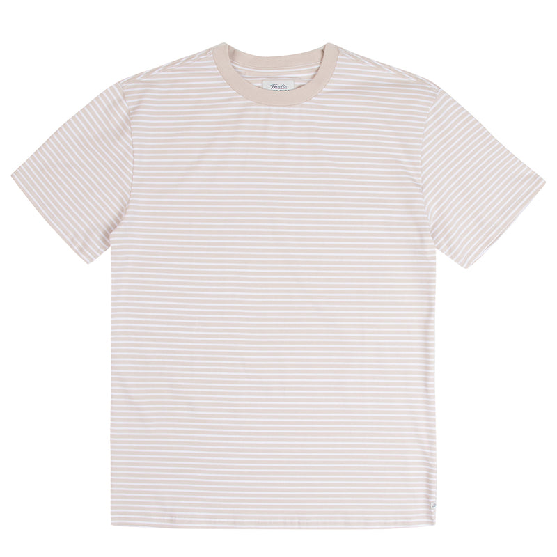 Thalia Surf Anita Stripe Mens Tee, Off White