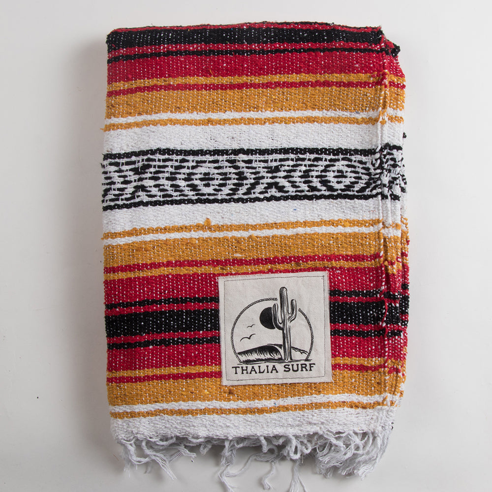 Thalia Surf Baja Beach Blanket, Red/Gold, view 2