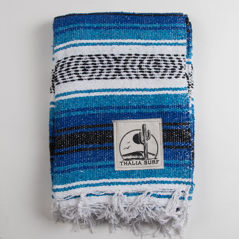Thalia Surf Baja Beach Blanket, Royal Turquoise, view 2