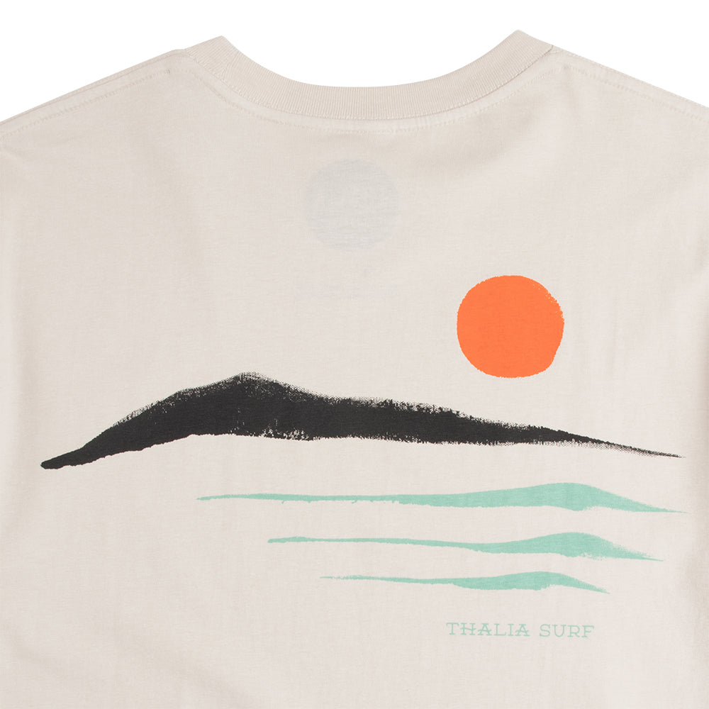 Thalia Surf Baja Del Sol Mens Tee, Bone, view 4