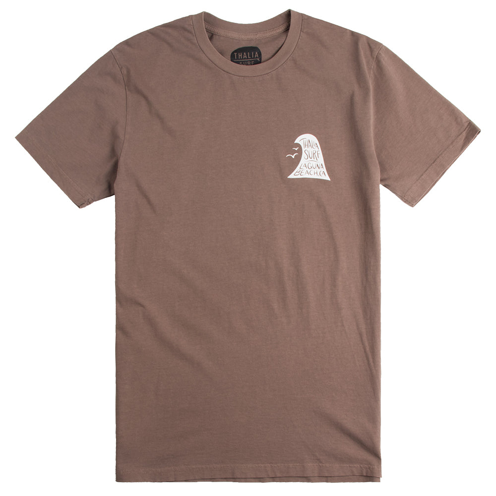 Thalia Surf Bird Barrel Mens Tee, Pigment Clay, view 2