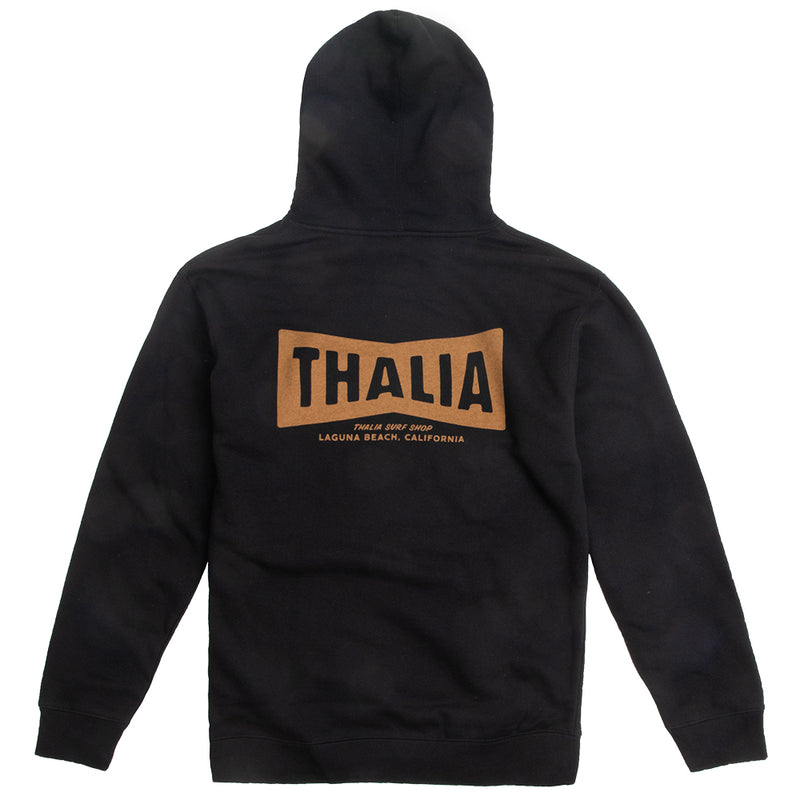 Thalia Surf Bowtie Mens Pullover Fleece, Black