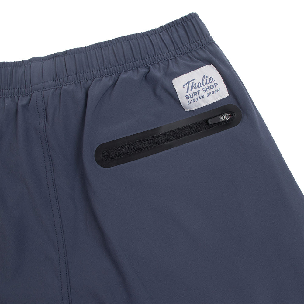 Thalia Surf Performance Lined Mens Walkshorts, Ink, view 6