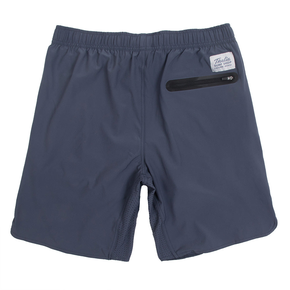 Thalia Surf Performance Lined Mens Walkshorts, Ink, view 3