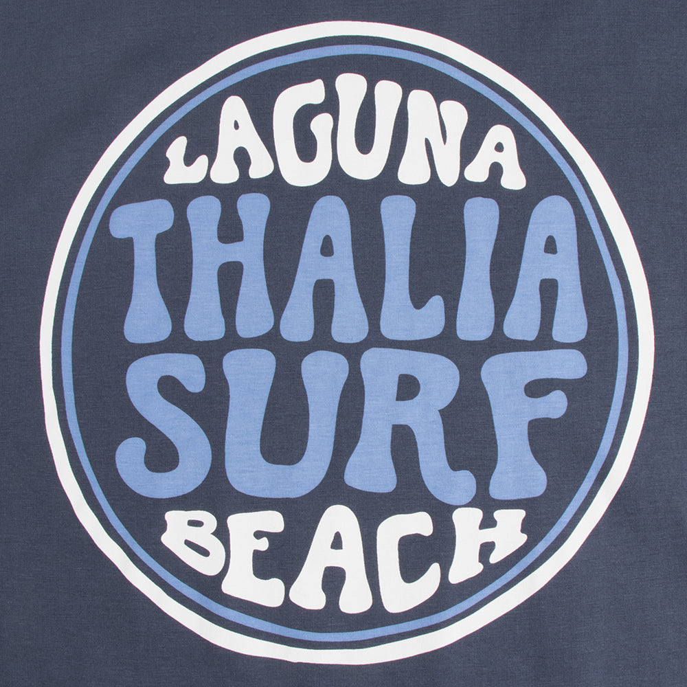 Thalia Surf Bubblegum Mens Tee, Harbor Blue, view 5