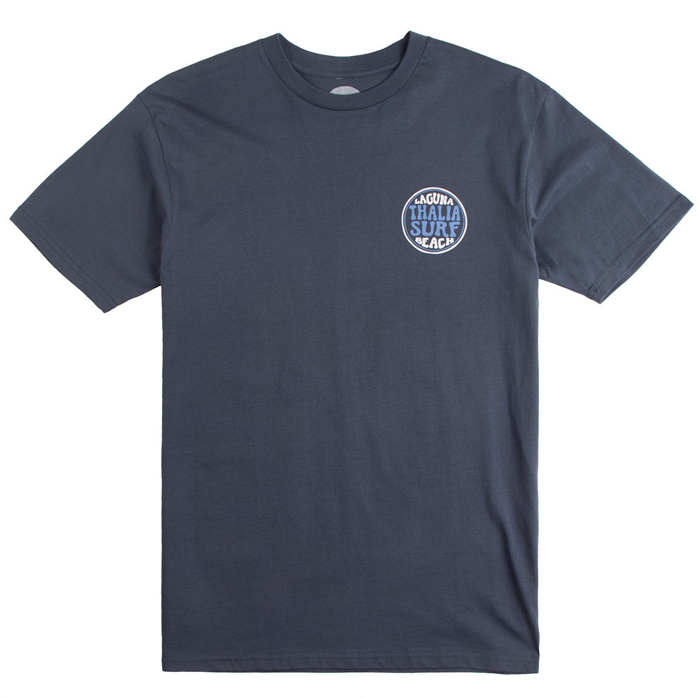 Thalia Surf Bubblegum Mens Tee, Harbor Blue, view 2