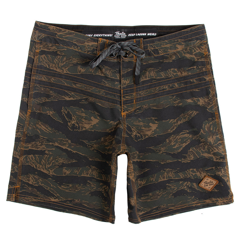 Thalia Surf Ford Comp Mens Boardshorts, Camo