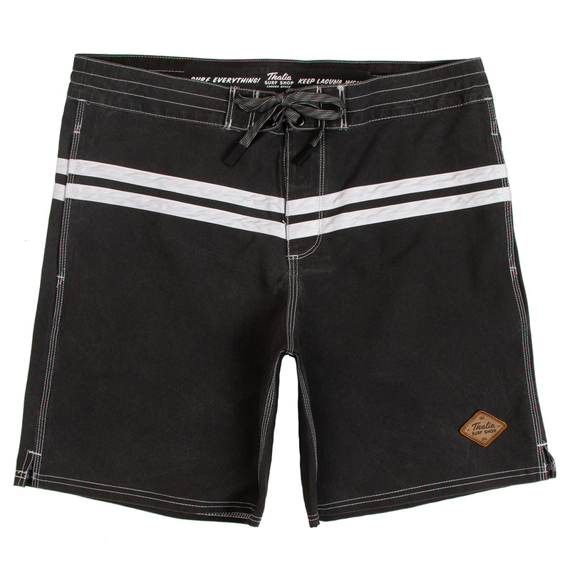 Thalia Surf Ford Comp Mens Boardshorts, Black/White