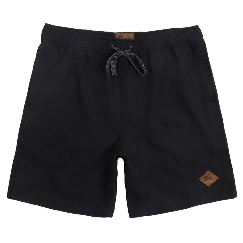 Thalia Surf Cruz Volley Mens Boardshorts, Black