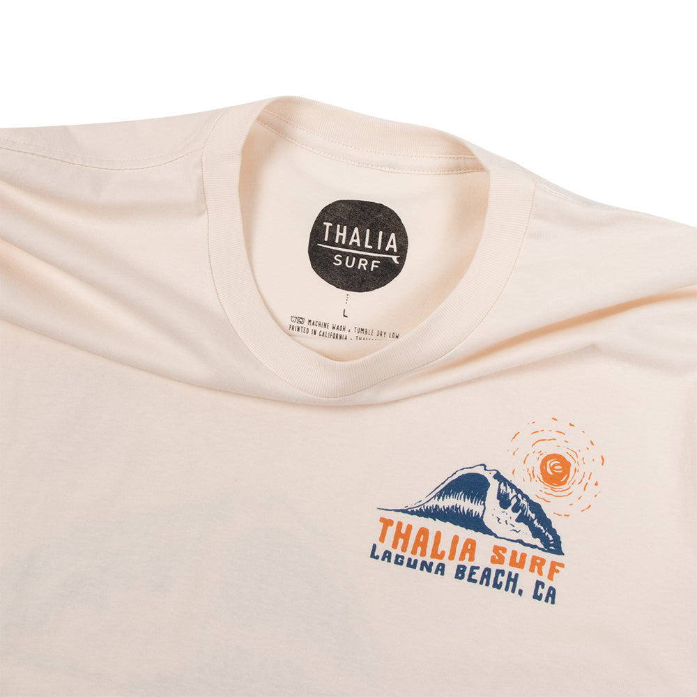 Thalia Surf Cyclone Mens Tee, Vintage White, view 4