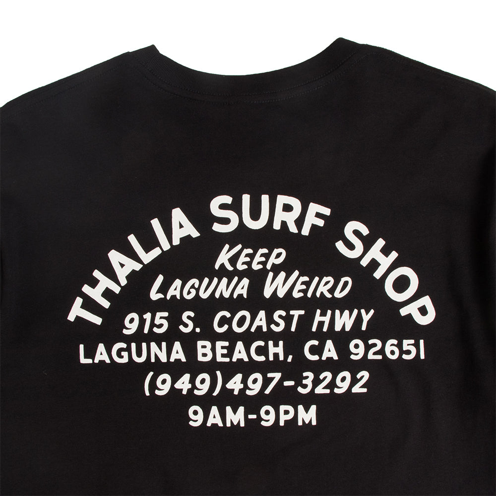 Thalia Surf Local Mens Tee, Black, view 4