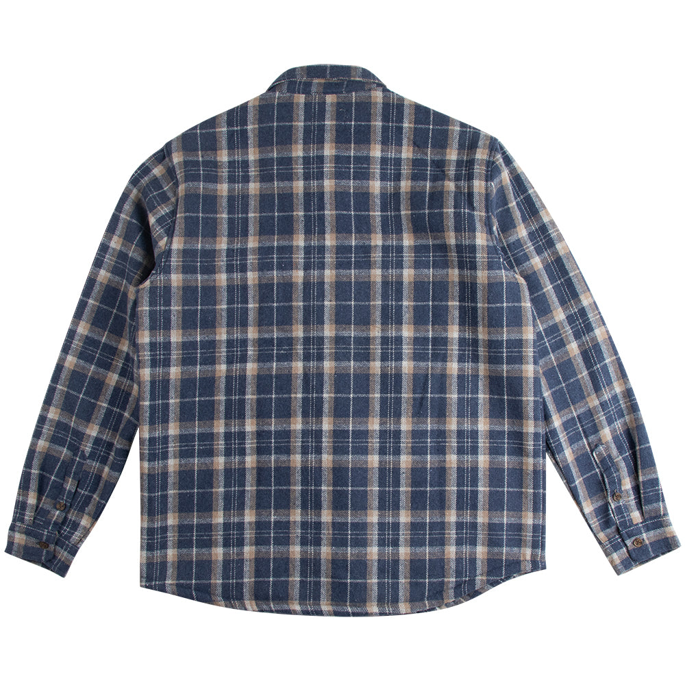Thalia Surf Driftwood Sherpa Lined Mens Jacket, BLUE, view 5