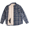 Thalia Surf Driftwood Sherpa Lined Mens Jacket, BLUE