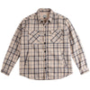 Thalia Surf Driftwood Sherpa Lined Mens Jacket, OFF WHITE