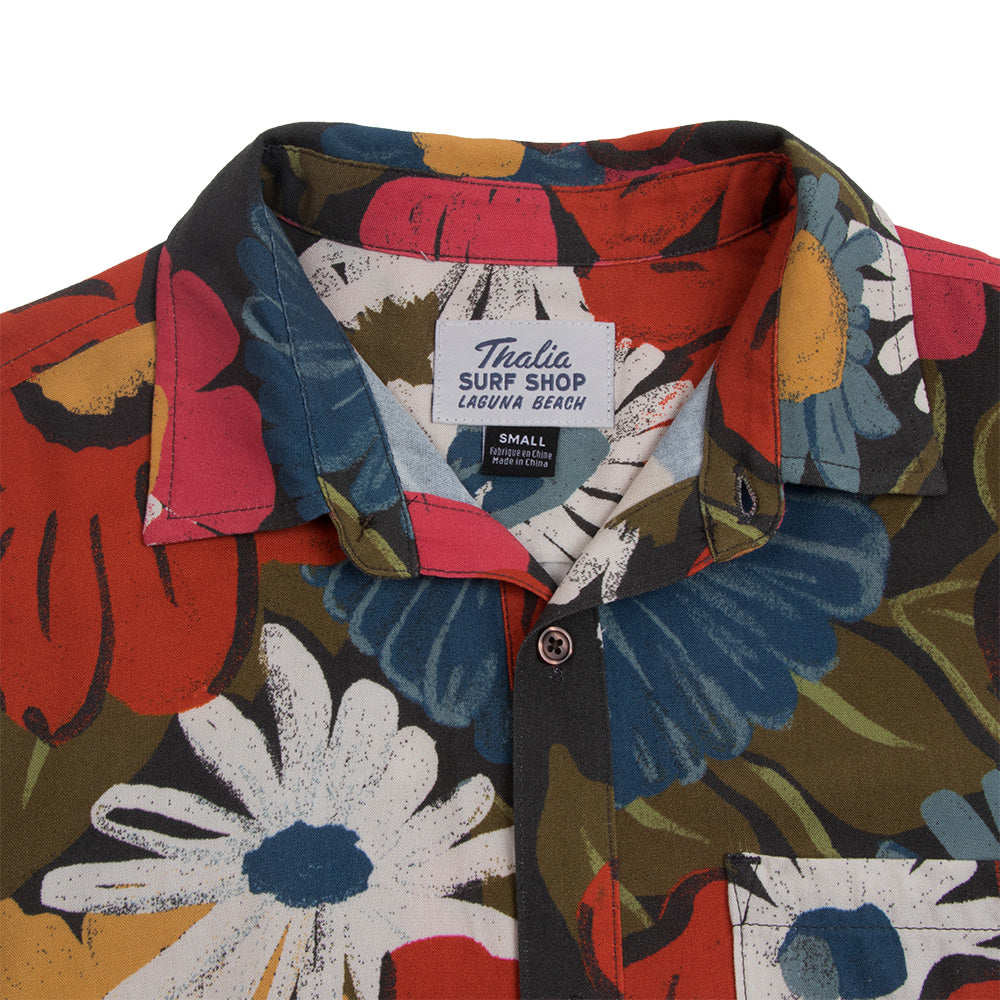 Thalia Surf Flora Boys Shirt, Blue, view 3