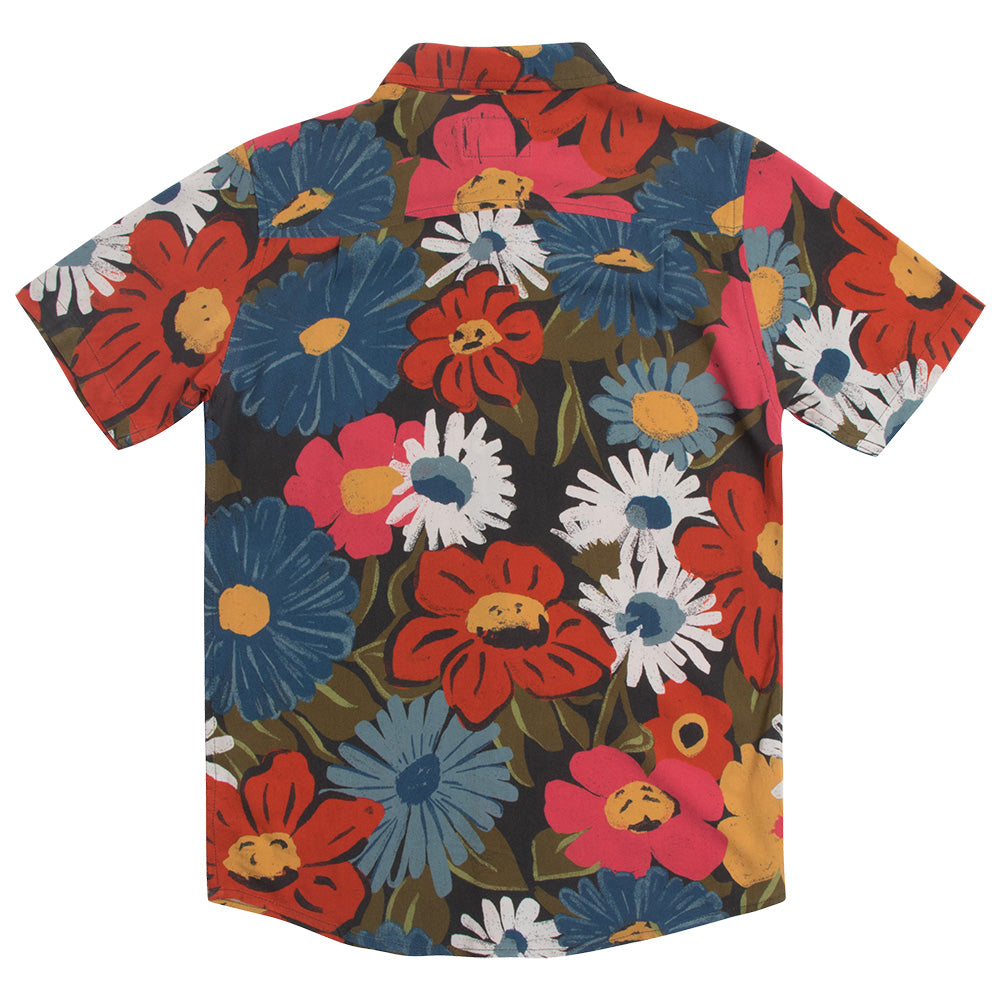 Thalia Surf Flora Boys Shirt, Blue, view 2