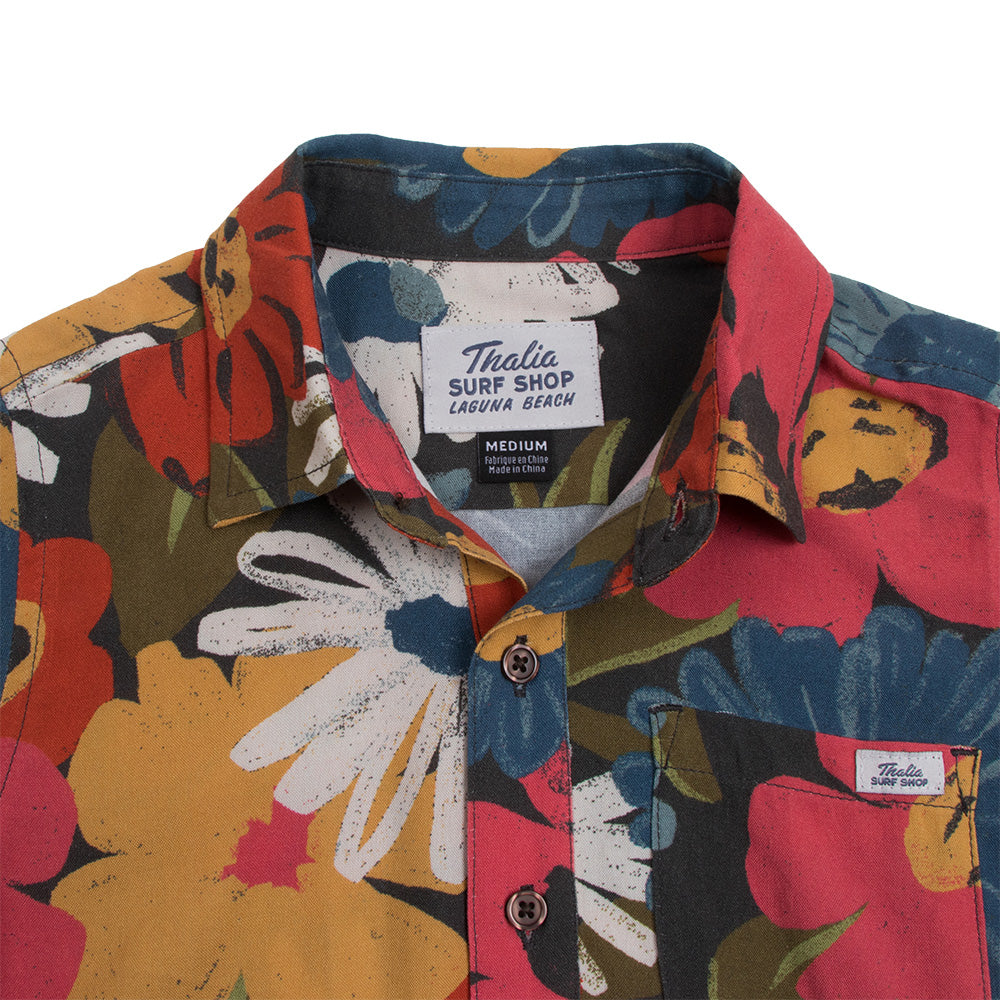Thalia Surf Flora Toddler Shirt, Blue, view 3